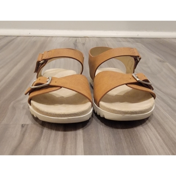 Cat & Jack Brown Sandals size 7 - Picture 7 of 9